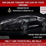 Car Raffle 2021 150x150 Huachuca Lodge $50,000 Toward the Car of Your Dreams Raffle!