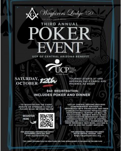 Third Annual Way 50 UCP1 240x300 Third Annual Wayfarers 50 Poker Event To Benefit UCP Of Central Arizona